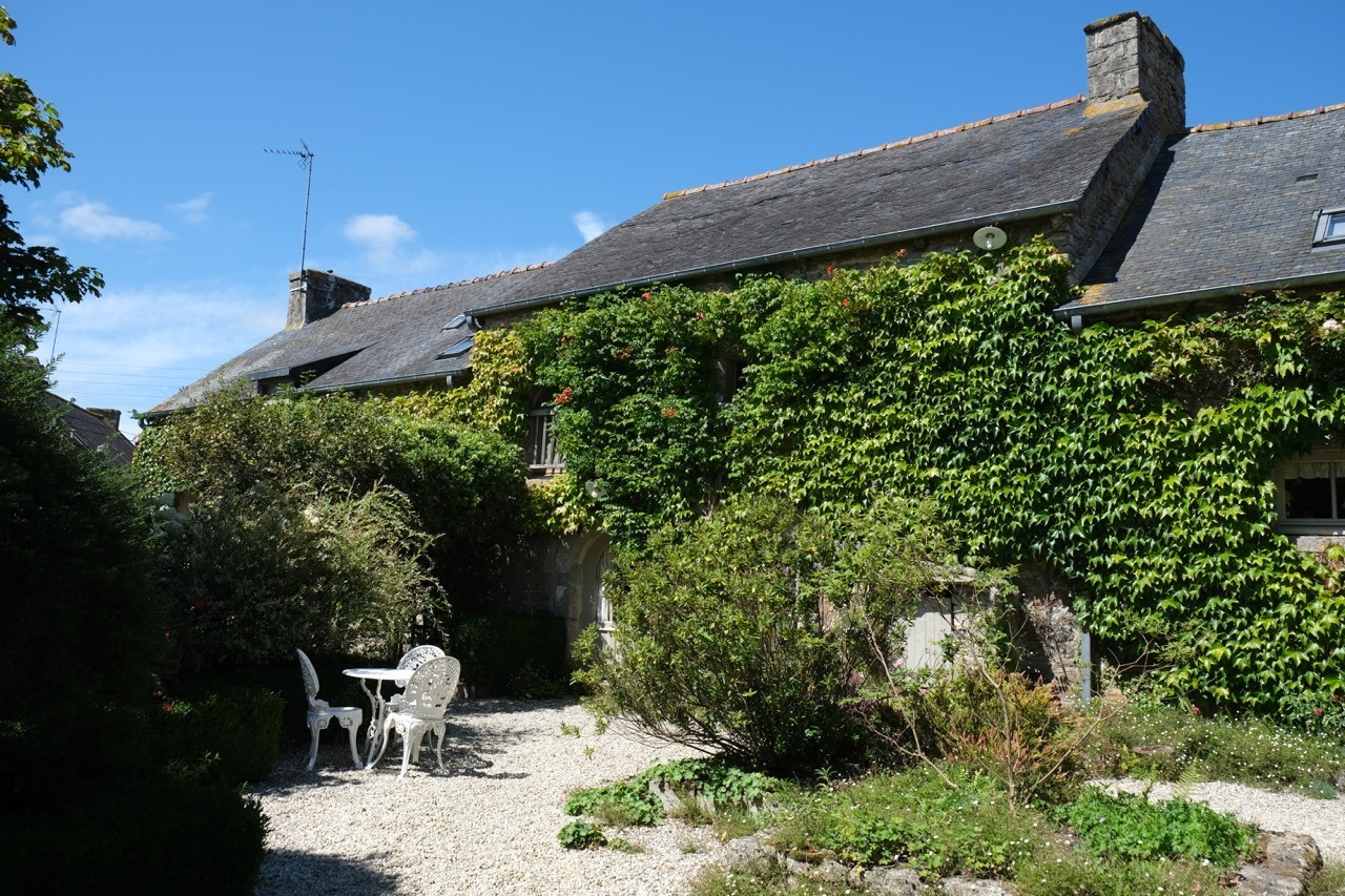The Henusse family home — an 18th-century longère in Kerfiac, Brittany